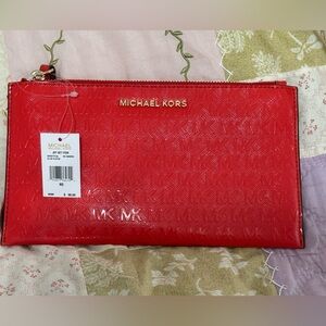 Large Michael Kors Wristlet